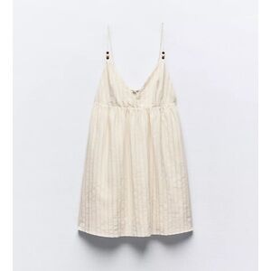 Zara Cream Mini Dress